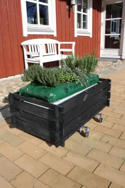 Garden® Sæsonafslutning|Parasoller & Markiser*Rullevogn til parasolfod og krukker -