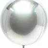Pynt & Festudstyr*Rund folieballon 1 stk. Ø45 cm