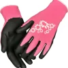 Safe-On Arbejdshandsker*Garden handsker pink str. 8