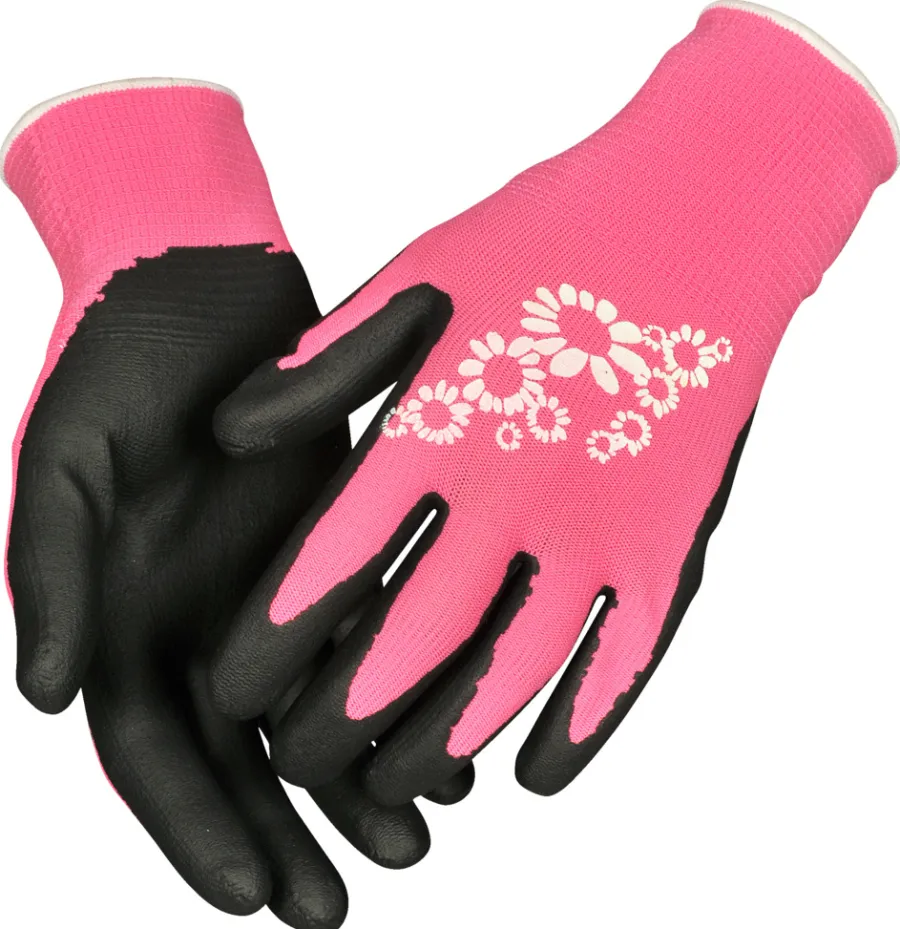 Safe-On Arbejdshandsker*Garden handsker pink str. 8