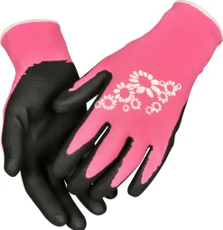 Safe-On Arbejdshandsker*Garden handsker pink str. 7