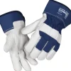 Safe-On Arbejdshandsker*Granat arbejdshandsker bomuld/skind str. 11