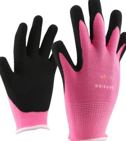 Safe-On Arbejdshandsker*Junior handsker 6-8 år Pink