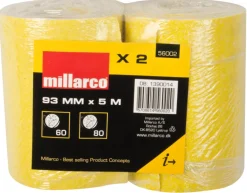 WORK it by millarco Sandpapir*Sandpapir 2 ruller i K60 og K80