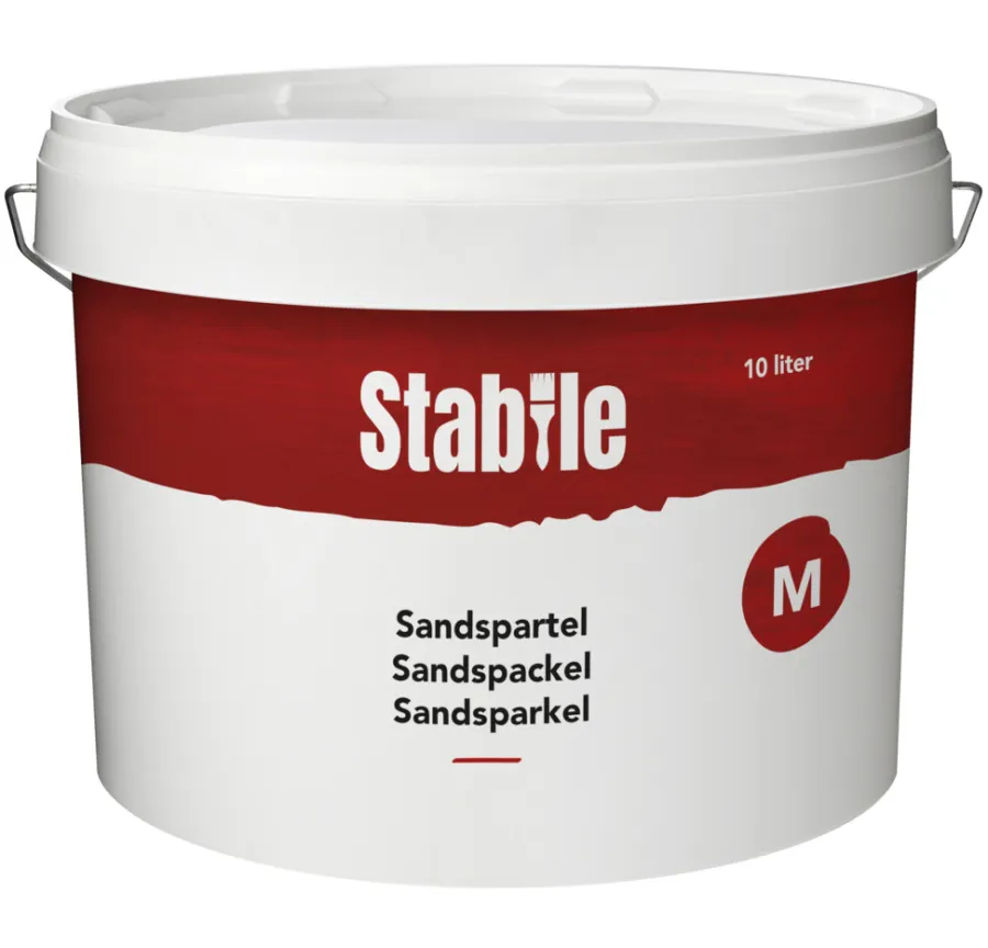 Stabile® Spartelmasse*Sandspartel M 10 liter lys grå -