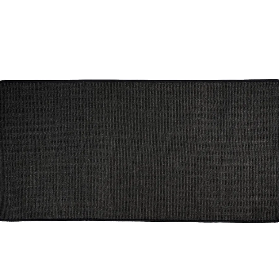 Boligindretning*Sisal tæppe 70 x 140 cm Antracit