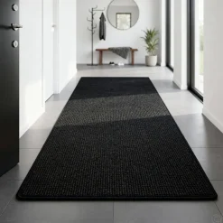 Boligindretning*Sisal tæppe 70 x 140 cm Antracit
