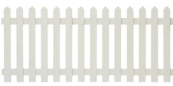 Stakit*Skagenhegn hvid 180 x 80 cm