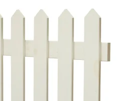 Stakit*Skagenhegn hvid 180 x 80 cm