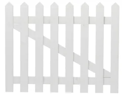 Havelåger|Stakit*Skagenlåge 80 x 100 cm hvid