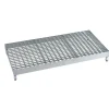Dørmåtter*Skraberist galvaniseret stål 80 x 40 cm