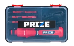 PRIZE® Bore- & Skruemaskiner*Skruemaskinesæt VDE akku 4 V -
