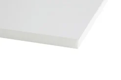 Rias Plast- & Skumplader*Skumplade m/kartondæklag hvid 10 x 1000 x 700 mm