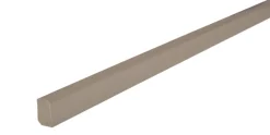 Hornbaek Lister*Skureliste plast koksgrå - 15 x 22 x 3000 mm