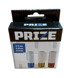 PRIZE® Spændeværktøj*Slagtoppe 17/19/21 mm 3-pk. -