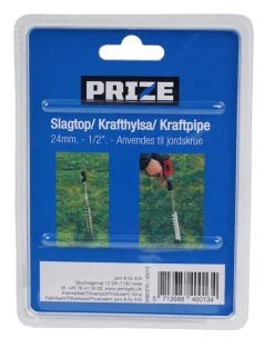 PRIZE® Spændeværktøj*Slagtop til jordspyd 24 mm -
