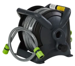 Garden® Haveslanger & Tilbehør*Slangeopruller m/15 m slange, 3 koblinger og pistol