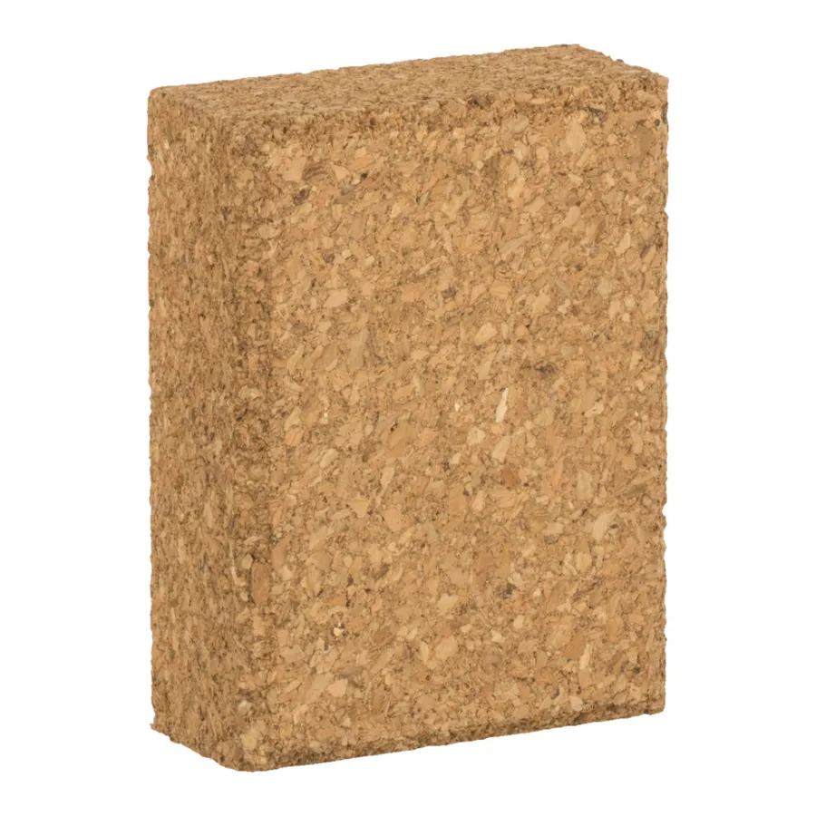 LUXI® Sandpapir*Slibeklods i kork – 93 x 70 x 30 mm -