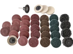 PRIZE® Sand- & Slibepapir*Slibe- og polersæt 35 dele -