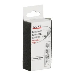 LUXI® Sandpapir*Slibepude korn 100 med vinkel - 70 x 100 mm -