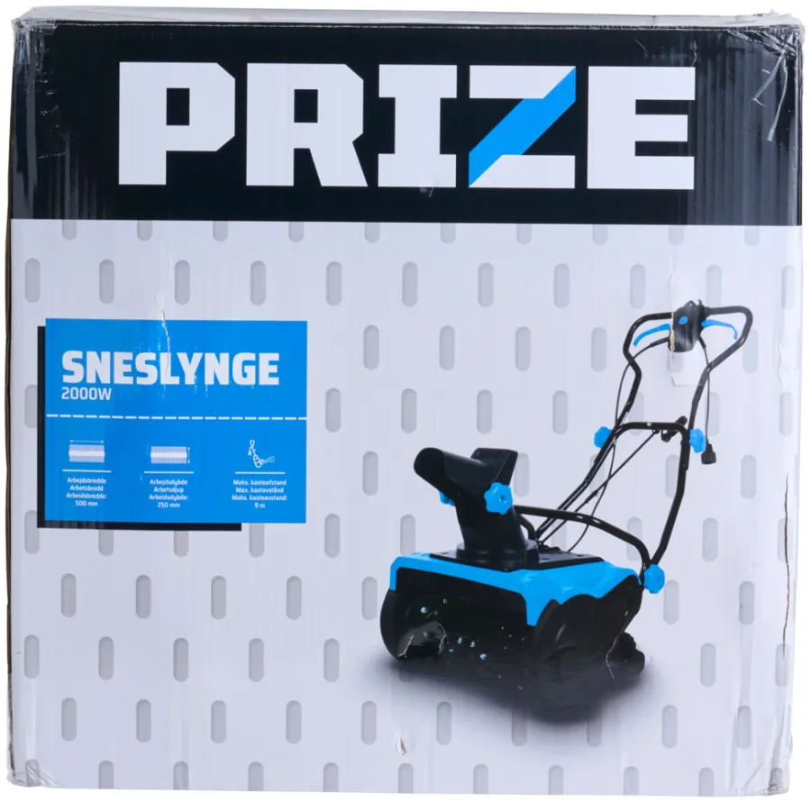 PRIZE® Snerydning*Sneslynge 2000 W -