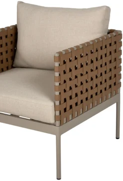 Envy Loungemøbler*Sofasæt m/hynder 4 dele natur -
