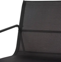 Envy Loungemøbler*Sofasæt stål 4 dele - Sort