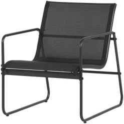Envy Loungemøbler*Sofasæt stål 4 dele - Sort