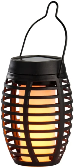 Garden® Sæsonafslutning|Solcellelamper*Solar 3-i-1 flammefakler LED 50 cm 3-pk. - Sort
