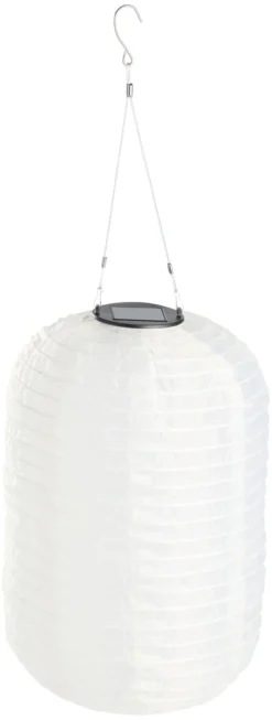 Garden® Sæsonafslutning|Solcellelamper*Solarlanterne aflang Ø24 x H38 cm -