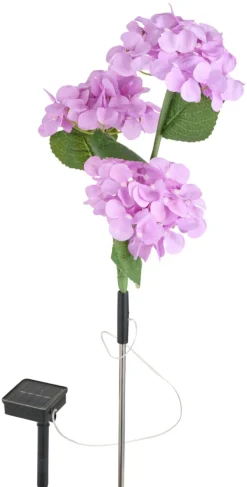 Garden® Sæsonafslutning|Solcellelamper*Solcelleblomst Hortensia -