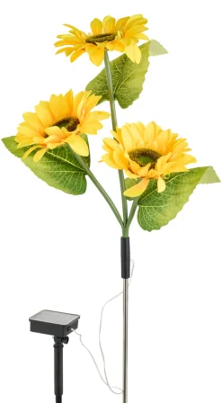 Garden® Sæsonafslutning|Solcellelamper*Solcelleblomst Solsikke -