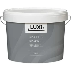 LUXI® Spartelmasse*Spartel grov 3 liter - Lys grå