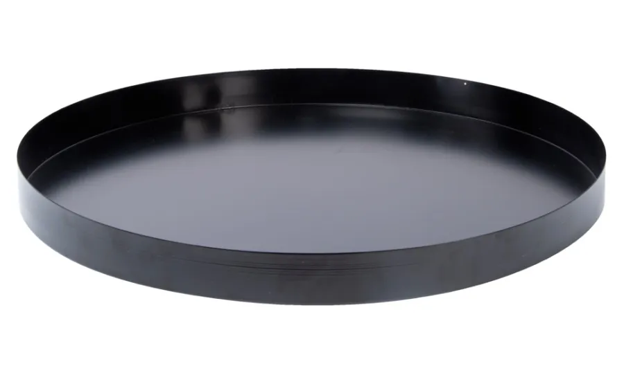 Gardenlife Land Lys & Havedekorationer*Spejlbassin sort rund L Ø78 cm