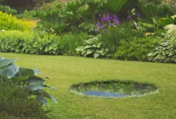 Gardenlife Land Lys & Havedekorationer*Spejlbassin sort rund M Ø57,6 cm
