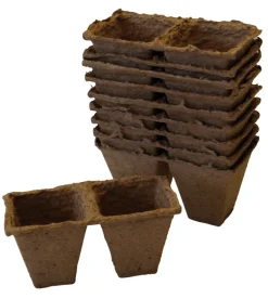 Weibulls Forspiring*Sphagnumpotter firkantede 6 cm 20 stk.