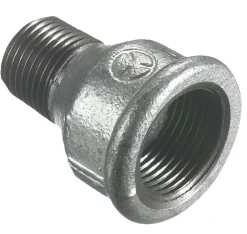 Galvaniserede*Spidsmuffe galvaniseret 1/2" x 3/8"