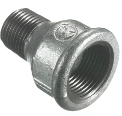 Galvaniserede*Spidsmuffe galvaniseret 1" x 3/4"