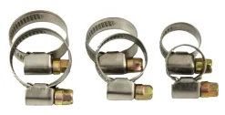 Vvs-Artikler*Spændebåndsmix 3/8" - 1/2" - 3/4" - 6 stk.