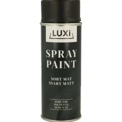 LUXI® Spraymaling*Spraymaling sort mat -