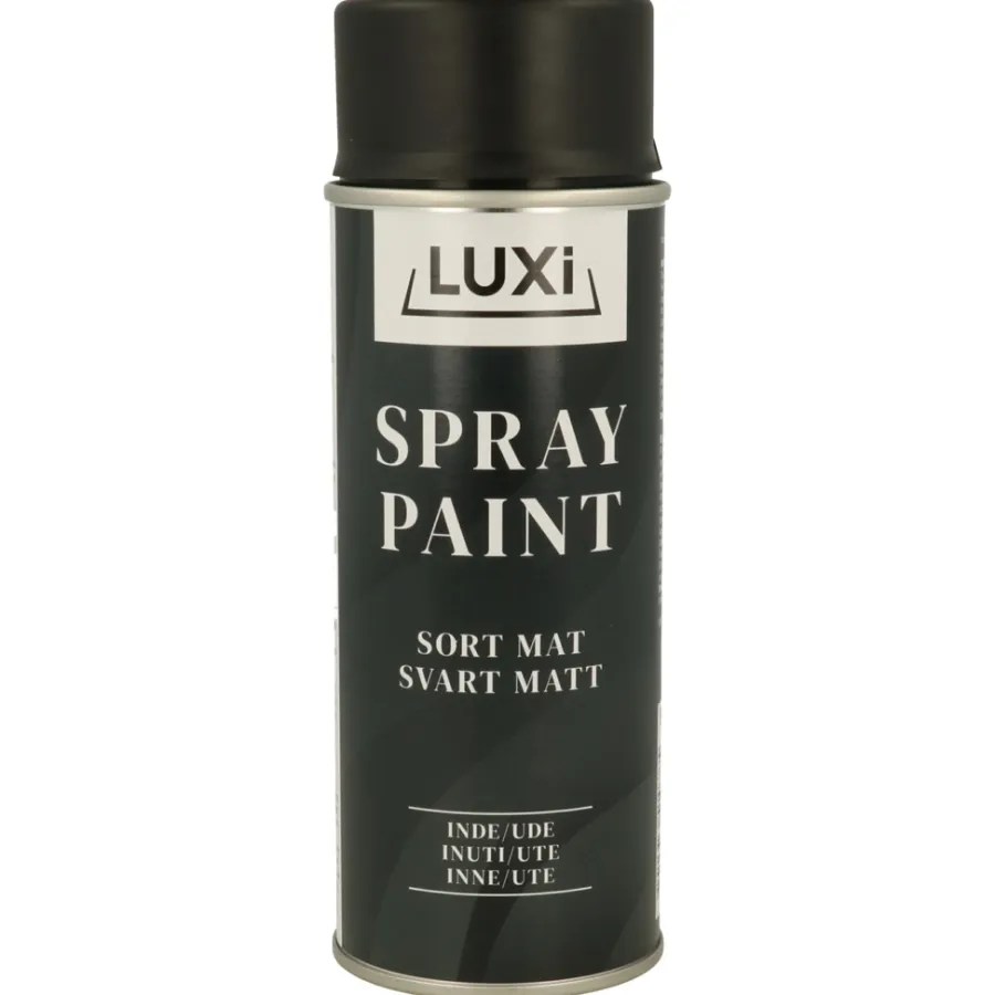 LUXI® Spraymaling*Spraymaling sort mat -