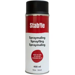 Stabile® Spraymaling*Spraymaling sort mat -