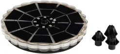 Outfit Sæsonafslutning|Lys & Havedekorationer*Springvand med solceller Ø16,5 cm -