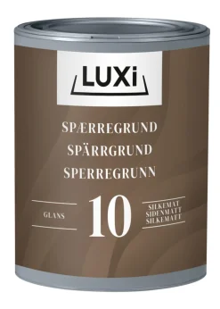 LUXI® Grunder*Spærregrunder til træ 0,75 liter - Hvid