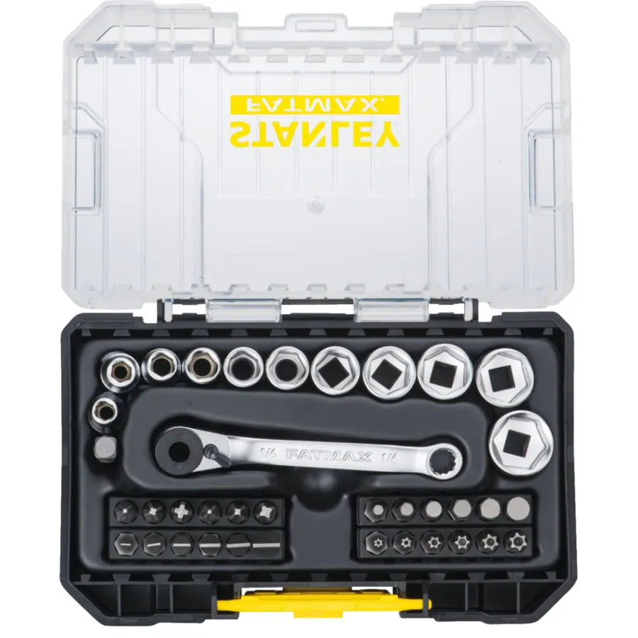 Stanley Bor & Bits*Fatmax bits-/toppesæt 37 dele