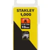 Stanley Hæftepistoler*hæfteklammer type A 10 mm 1000 stk.