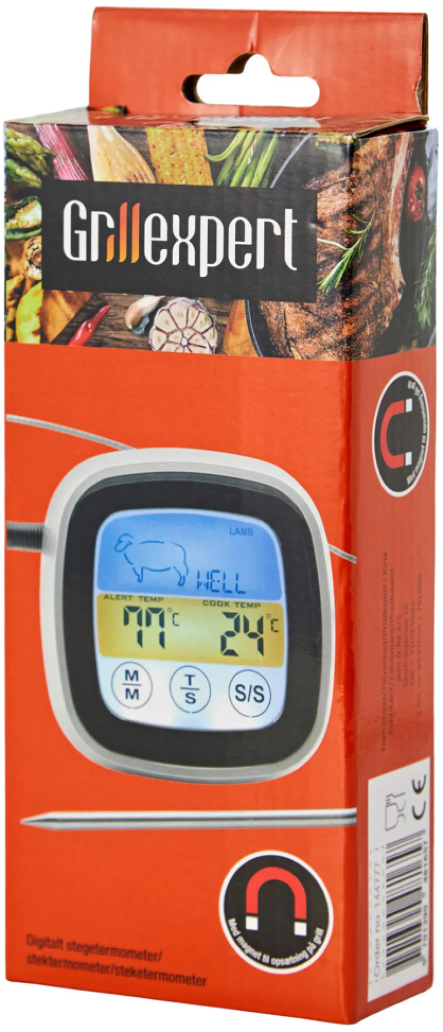 Grillexpert® Grilltilbehør*Stegetermometer digitalt -