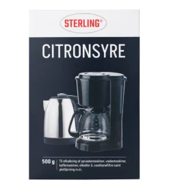 Sterling Øvrige Kemikalier*Citronsyre 500 g