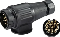 AutoZone® Biltilbehør*Stikprop 13-polet til trailer -