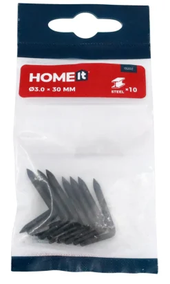 HOME it Søm*Stålhager 3 x 30 mm 10 stk.